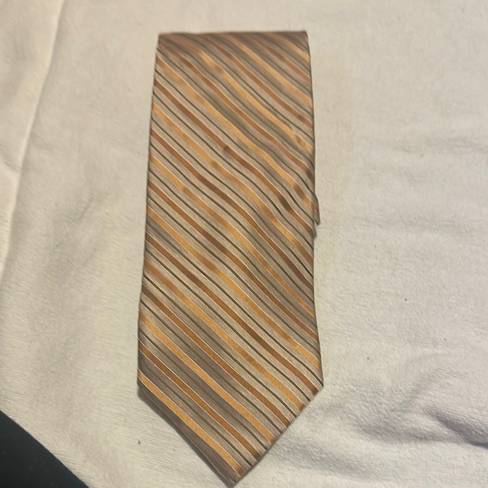 Striped Silk Tie
